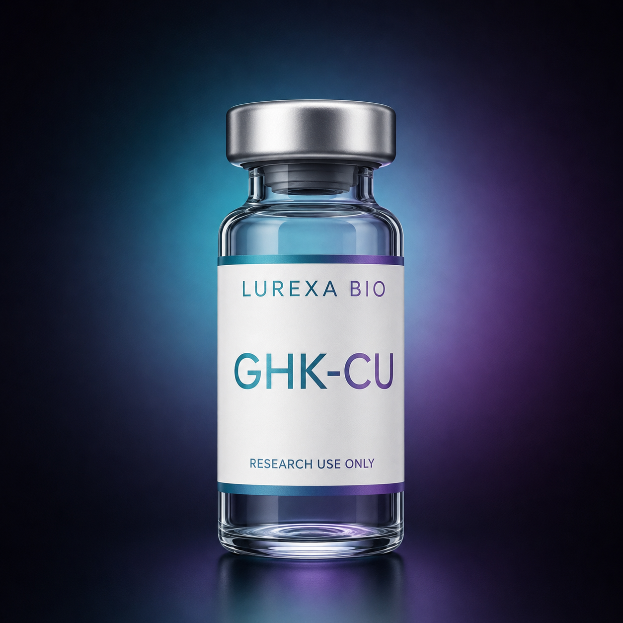 GHK-CU Lurexa Bio research vial presentation