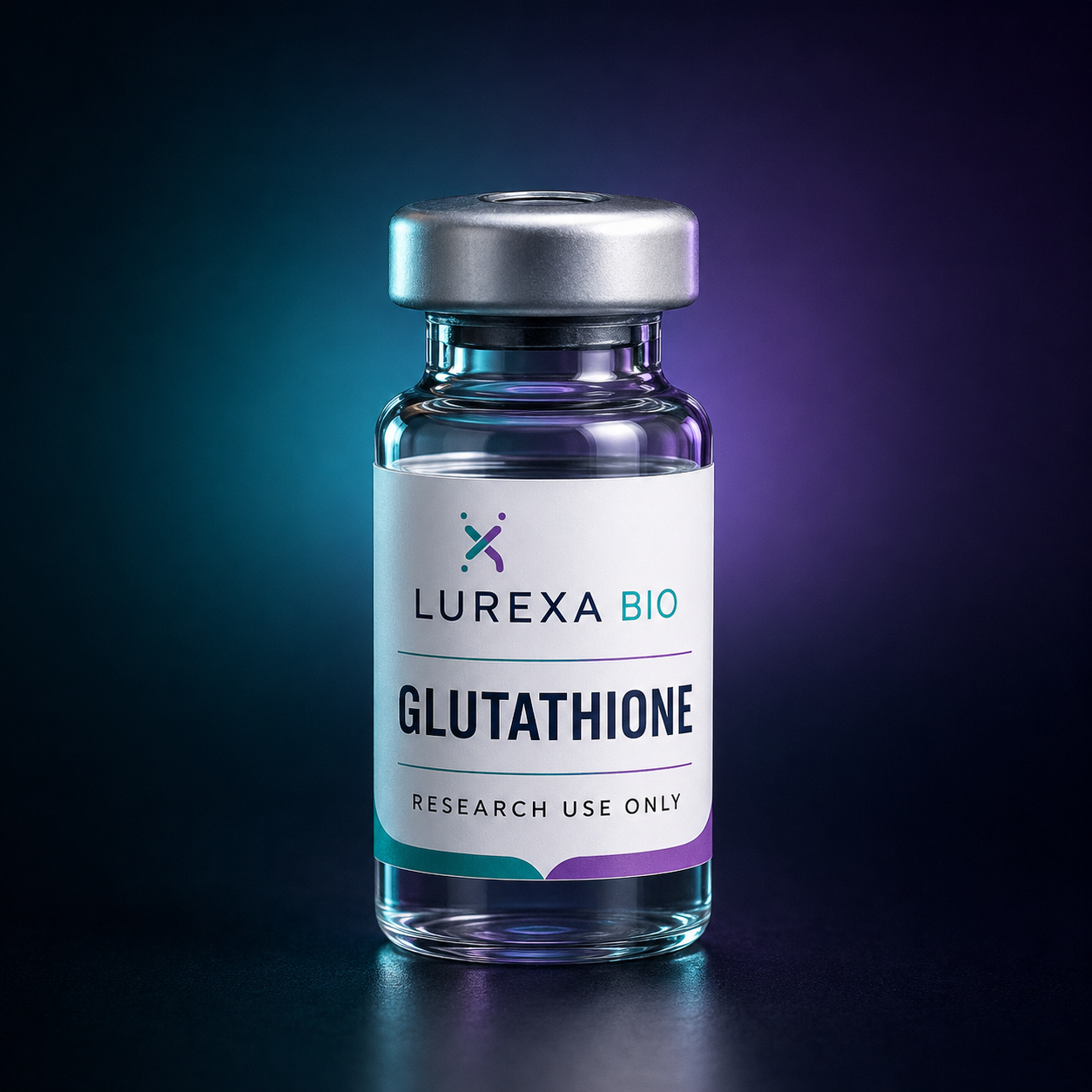 GLUTHA Lurexa Bio research vial presentation
